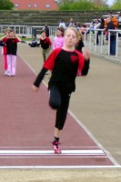 Julia hebt ab zum Rekord